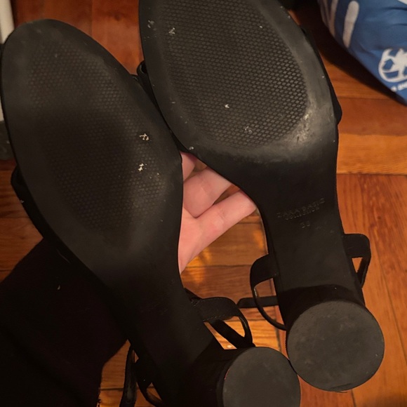 Zara Elegant Black Sandals for Women - Picture 5 of 6
